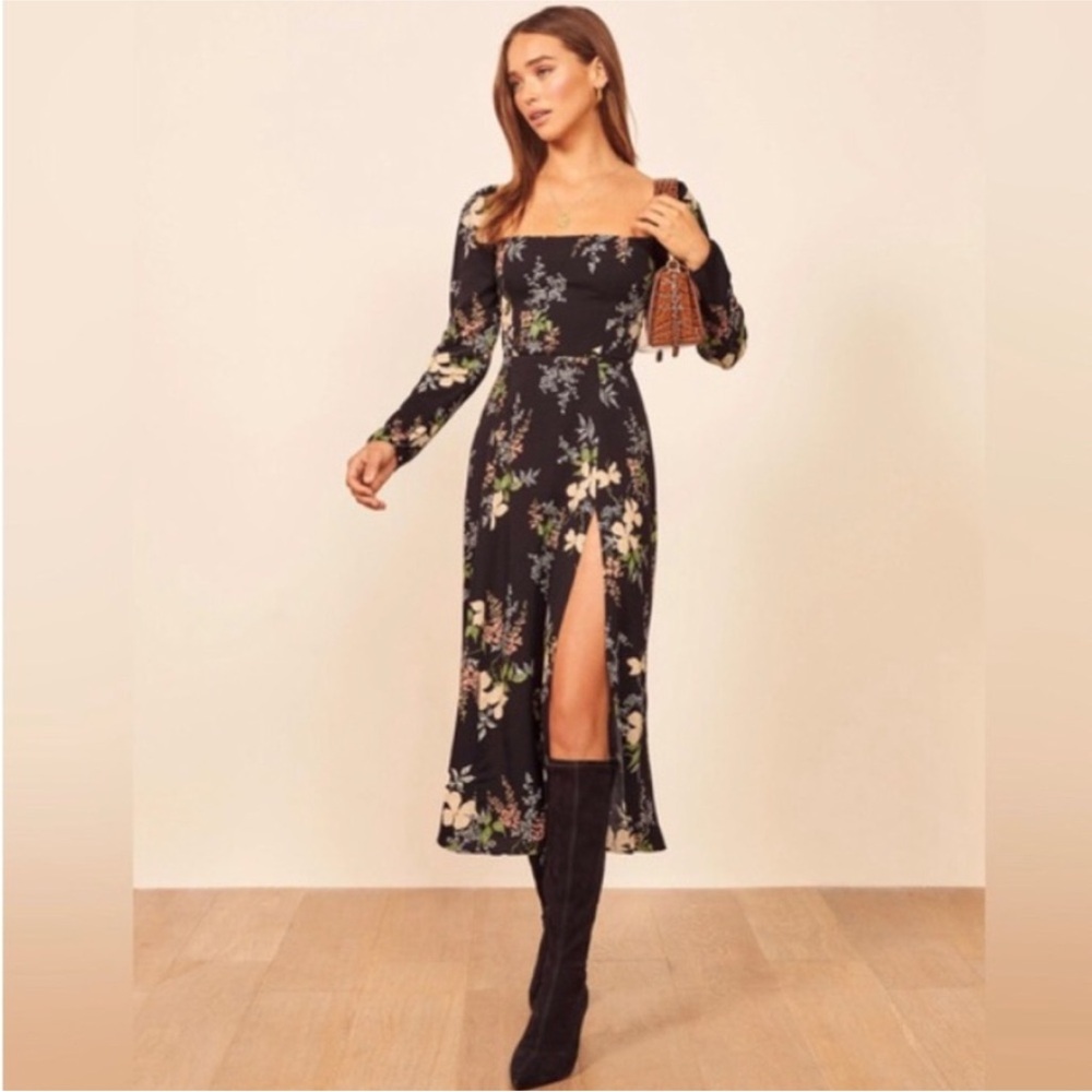 Reformation sigmund dress in Isabella